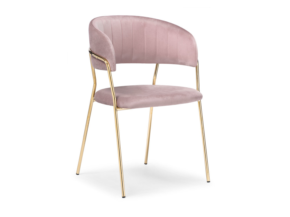 Kamelia pink / gold Стул Бежевый, Металл capri pink wood стул розовый металл