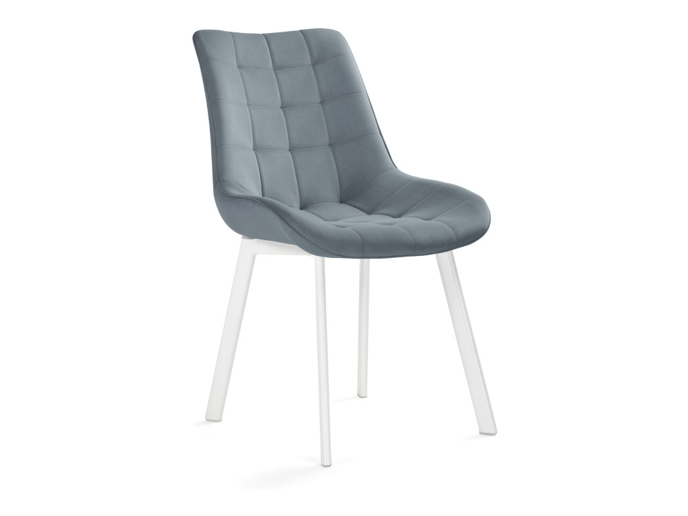Hagen gray / white Стул Белый, Окрашенный металл hagen темно серый стул черный окрашенный металл