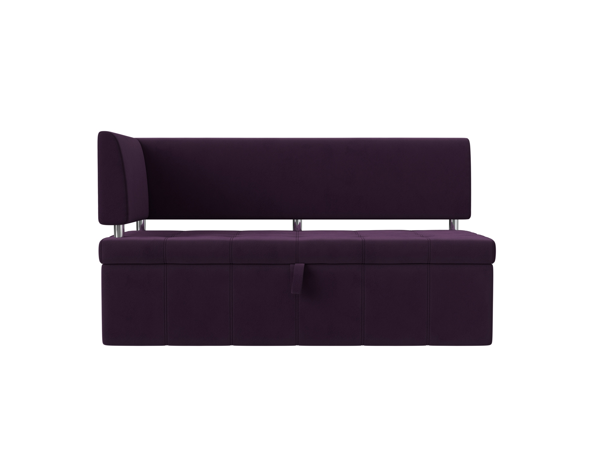 Кухонный угловой диван Стоун Левый Фиолетовый, ЛДСП кухонный угловой диван стоун левый фиолетовый черный лдсп