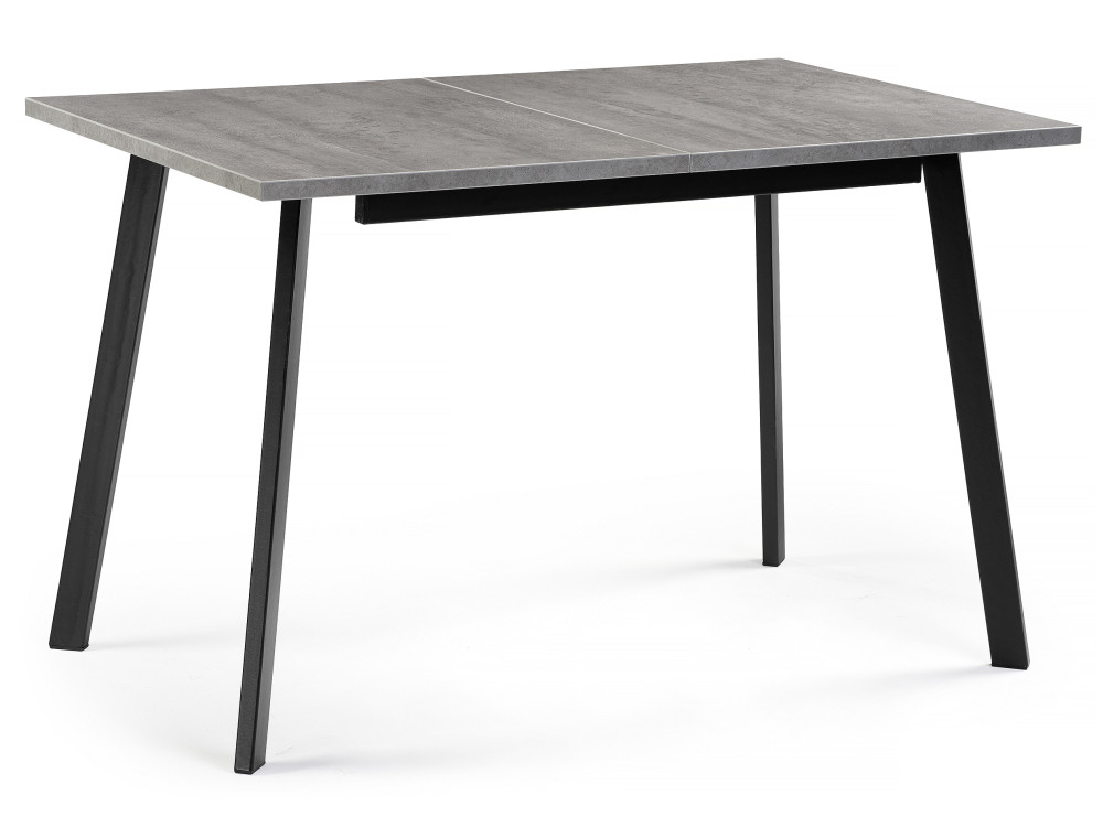Колон Лофт 120 25 мм бетон / черный матовый Стол деревянный Черный, Металл стол кухонный раздвижной прямоугольный 1 2х0 75 м бетон колон лофт 489608