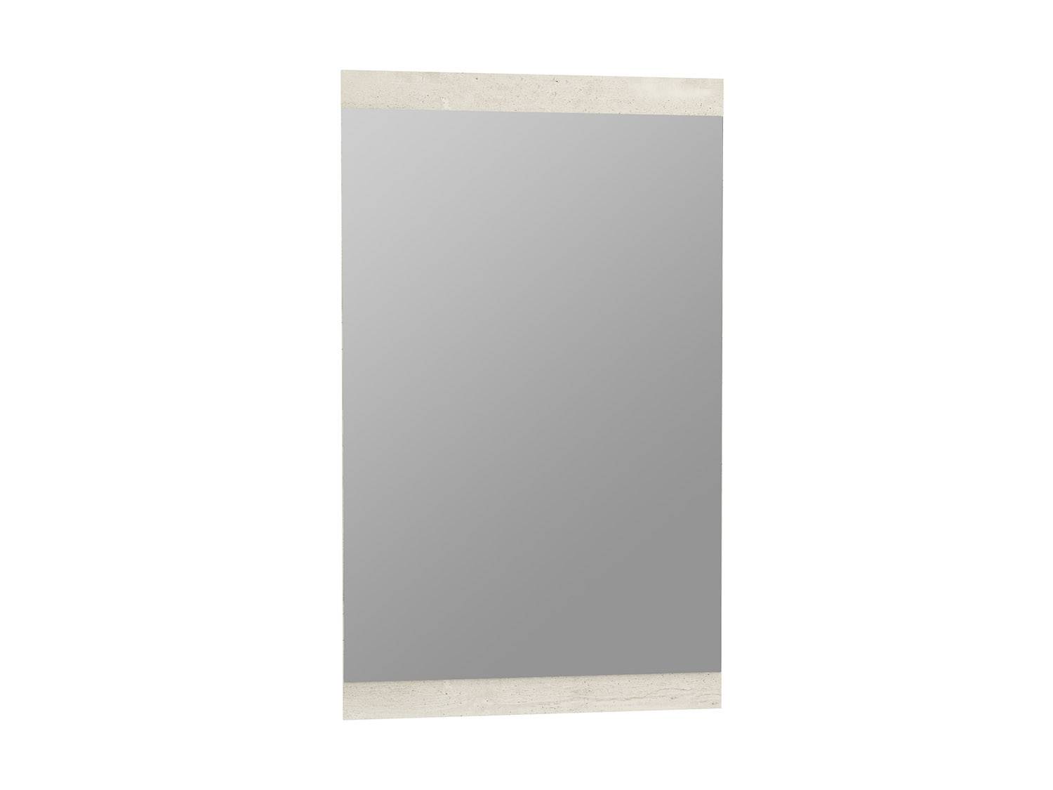 Зеркало навесное 33.13-01 Лючия бетон Бетон пайн белый, Зеркало, ЛДСП зеркало навесное ронда венге коричневый темный лдсп зеркало