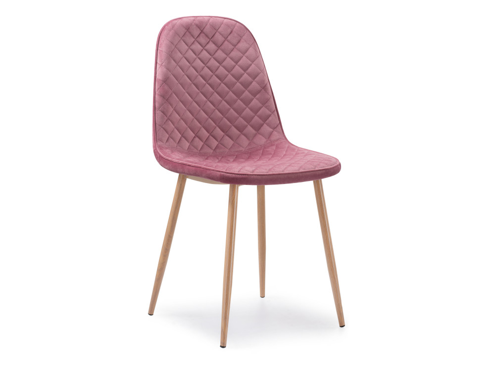 Capri pink / wood Стул розовый, Металл konfi pink white стул розовый пластик