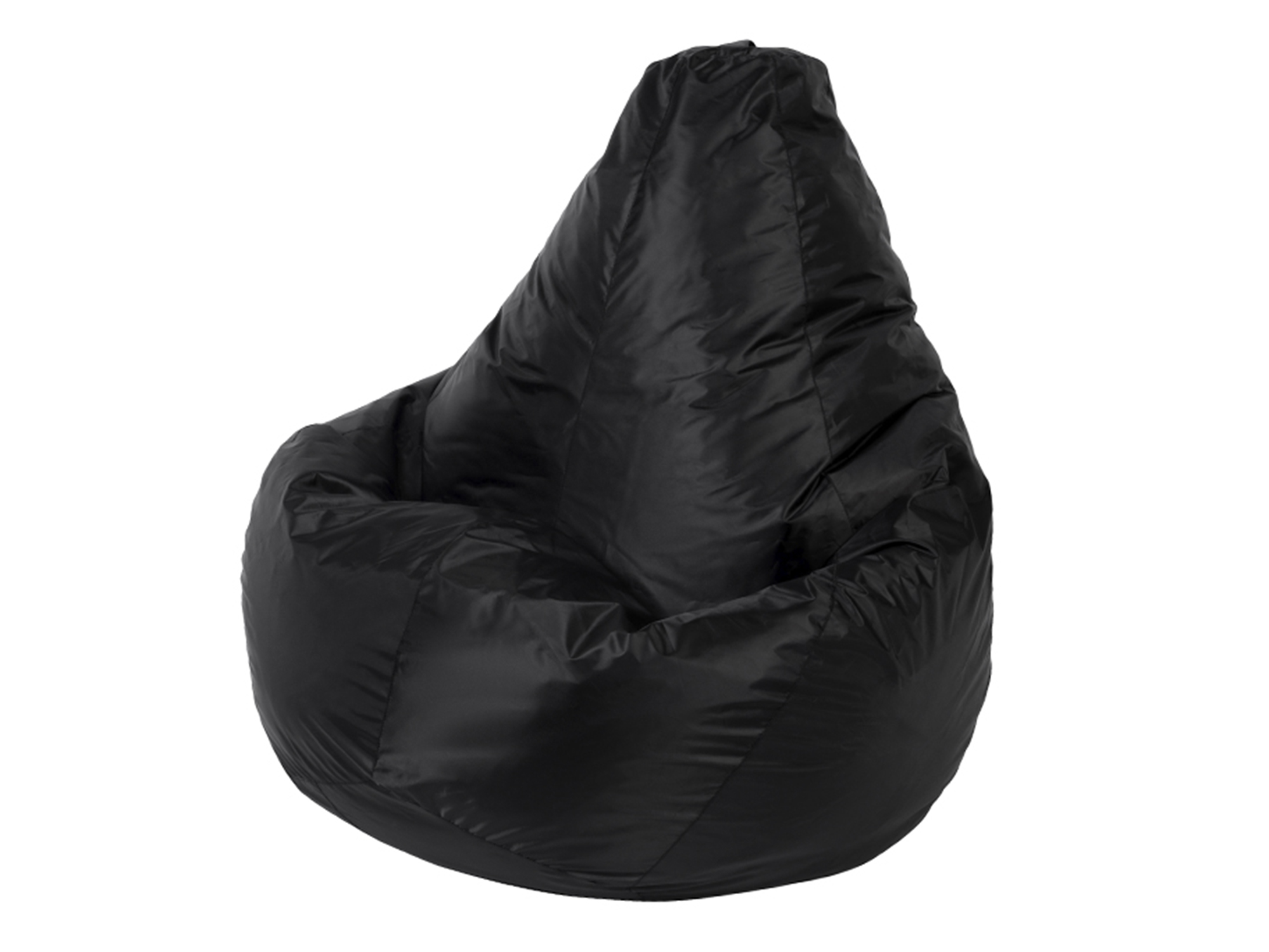 Кресло Мешок Черное Оксфорд XL 125х85 MebelVia , Черный, Оксфорд кресло мешок серое оксфорд xl 125х85 mebelvia серый оксфорд