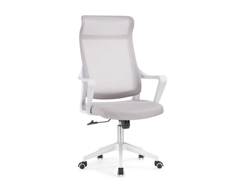 Rino light gray / white Компьютерное кресло MebelVia Серый, Сетка