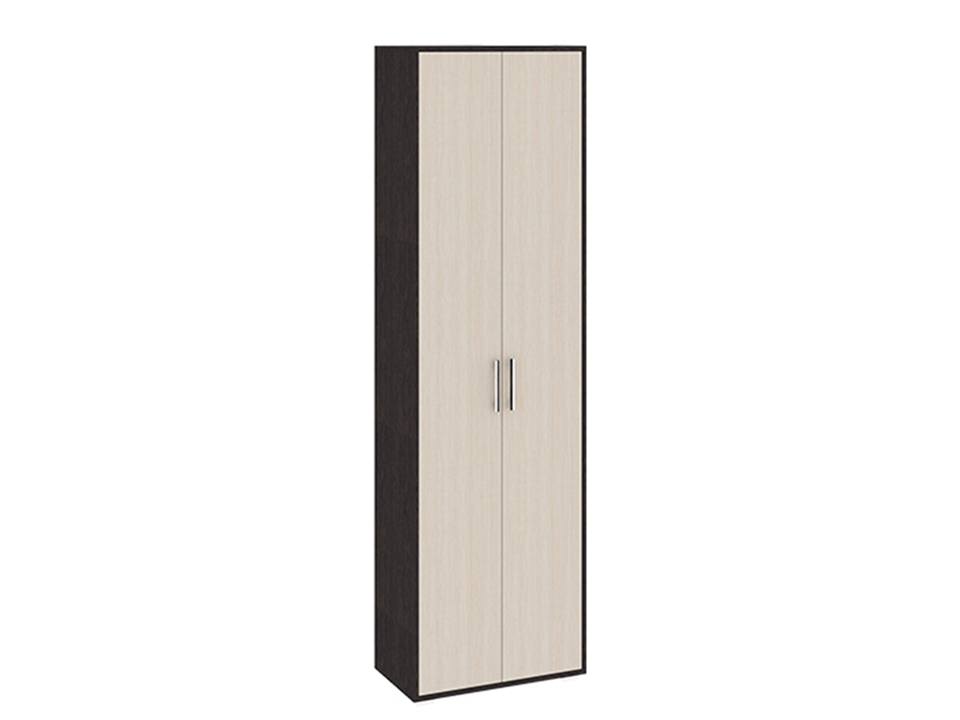 Шкаф для одежды 2-х дверный Арт Дуб белфорт, Белый, Бежевый, Коричневый темный, ЛДСП 