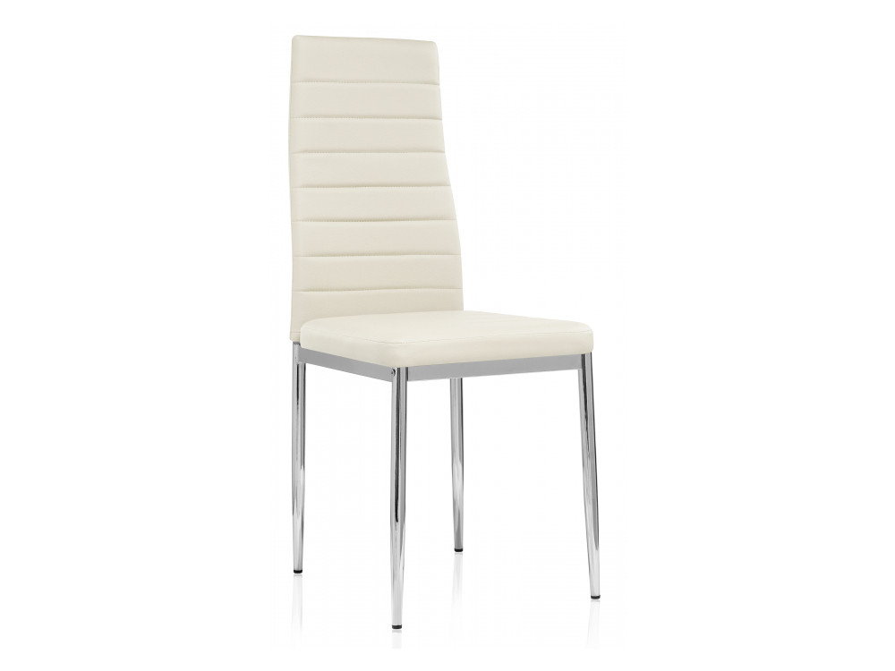 DC2-001 beige Стул Серый, Хромированный металл dc2 092 2 белый стул серый хромированный металл