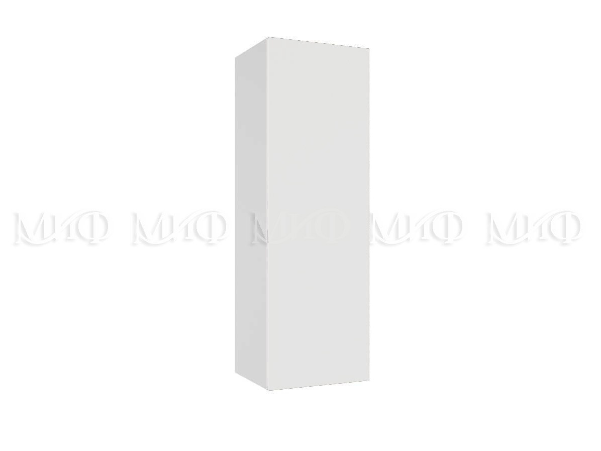 Флорис ШК-006 Шкаф однодверный, белый МДФ, ЛДСП шкаф однодверный со стеклом ариэль шк 1с