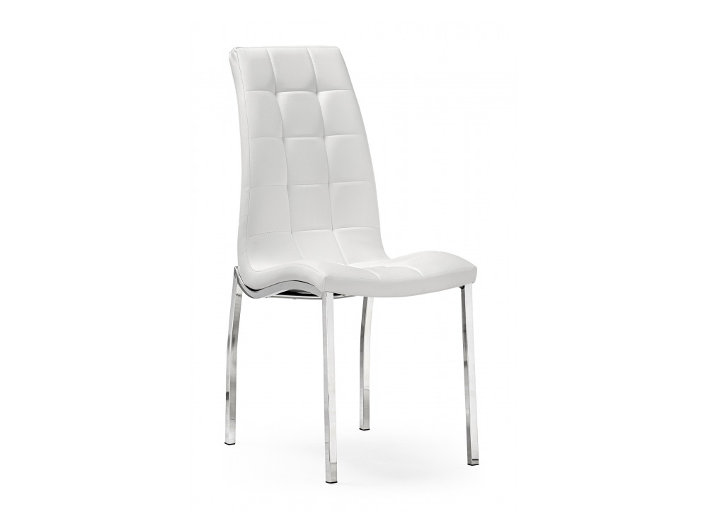 DC2-092-2 white / chrome Стул Серый, Металл dc2 092 2 белый стул серый хромированный металл