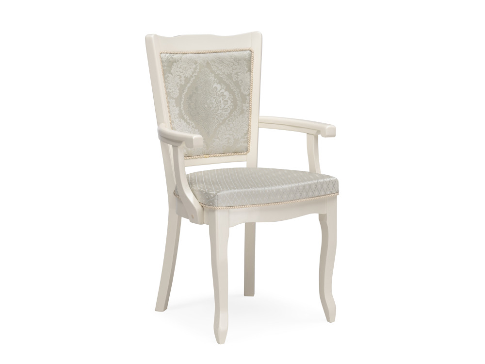 беттино белый бежевый стул деревянный белый массив бука Холгри soprano pearl / ромб / бежевый Стул деревянный Белый, Массив бука