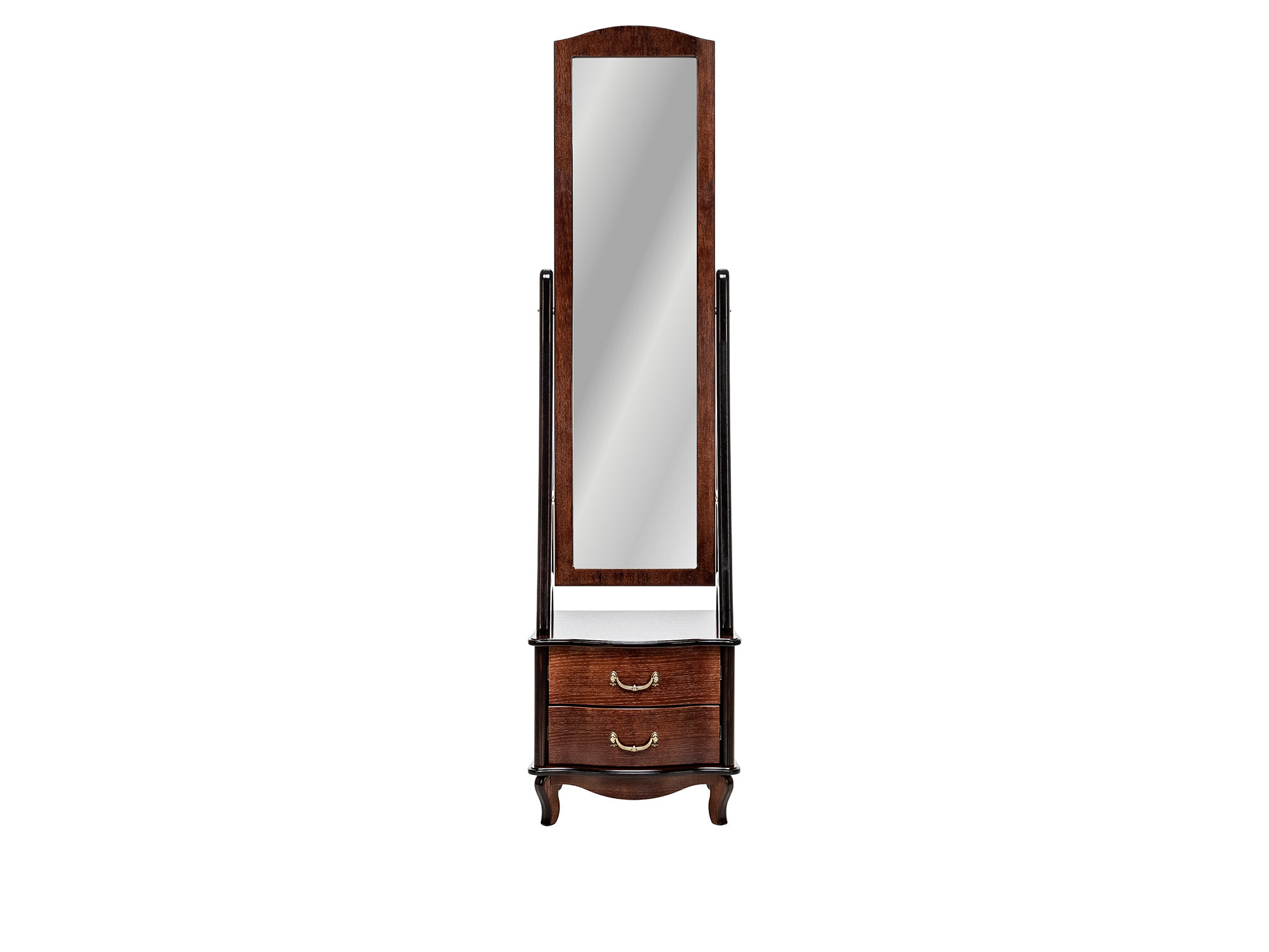 Зеркало напольное Leset Джульетта Коричневый, МДФ, облицованная шпоном зеркало напольное мэмфис