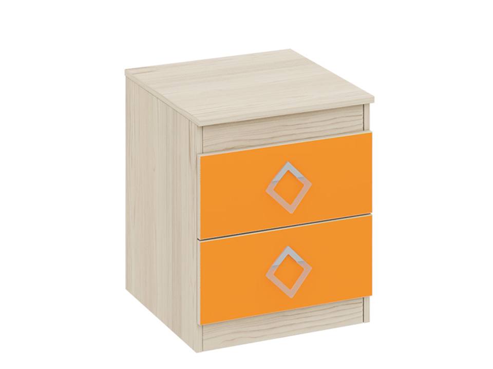 Тумба Аватар Манго, Оранжевый, Бежевый, ЛДСП шкаф для одежды и белья аватар манго оранжевый бежевый лдсп