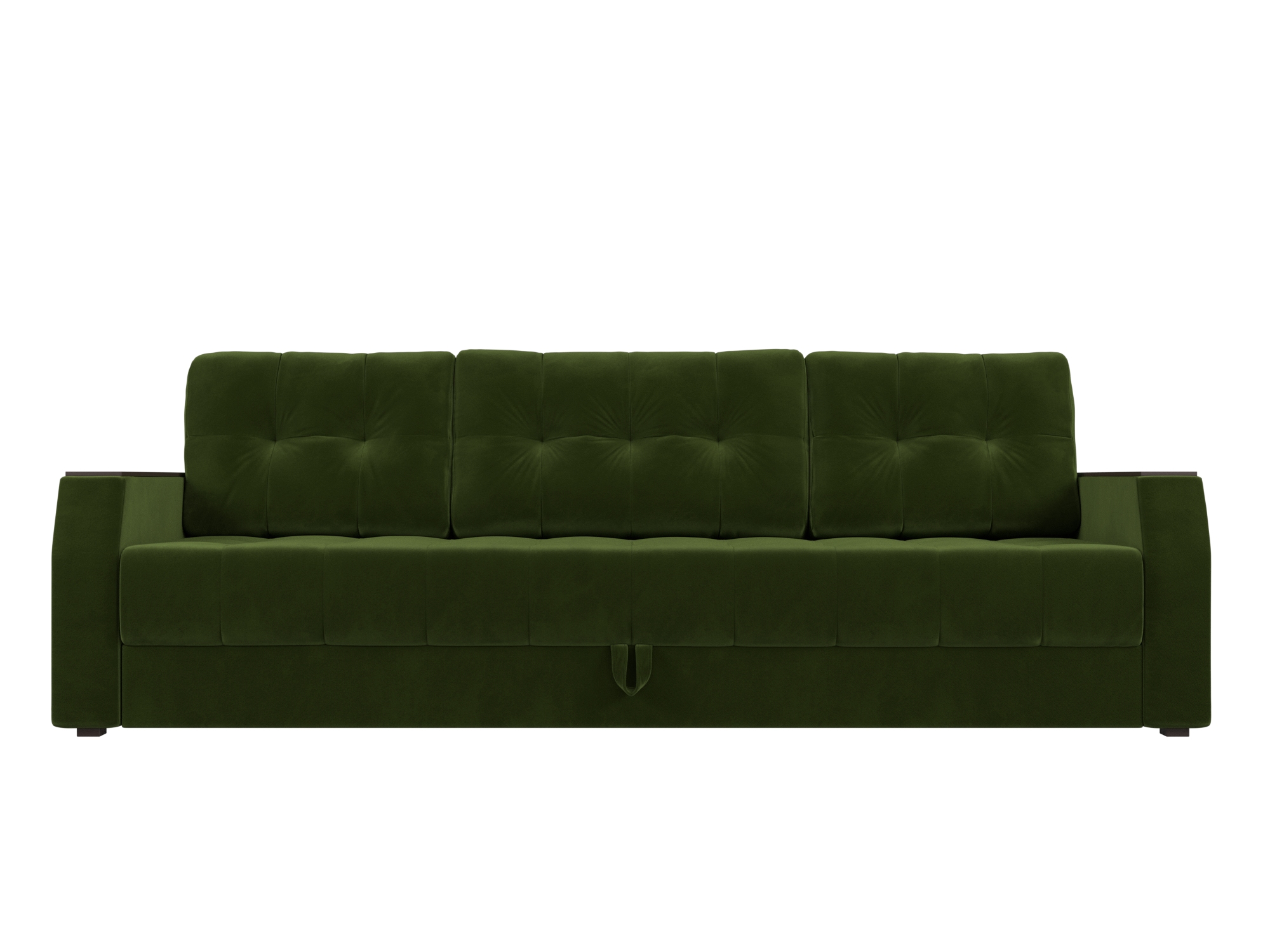 Диван-еврокнижка Атлант БС MebelVia , Зеленый, Микровельвет, ЛДСП диван еврокнижка мебелико европа микровельвет зеленый