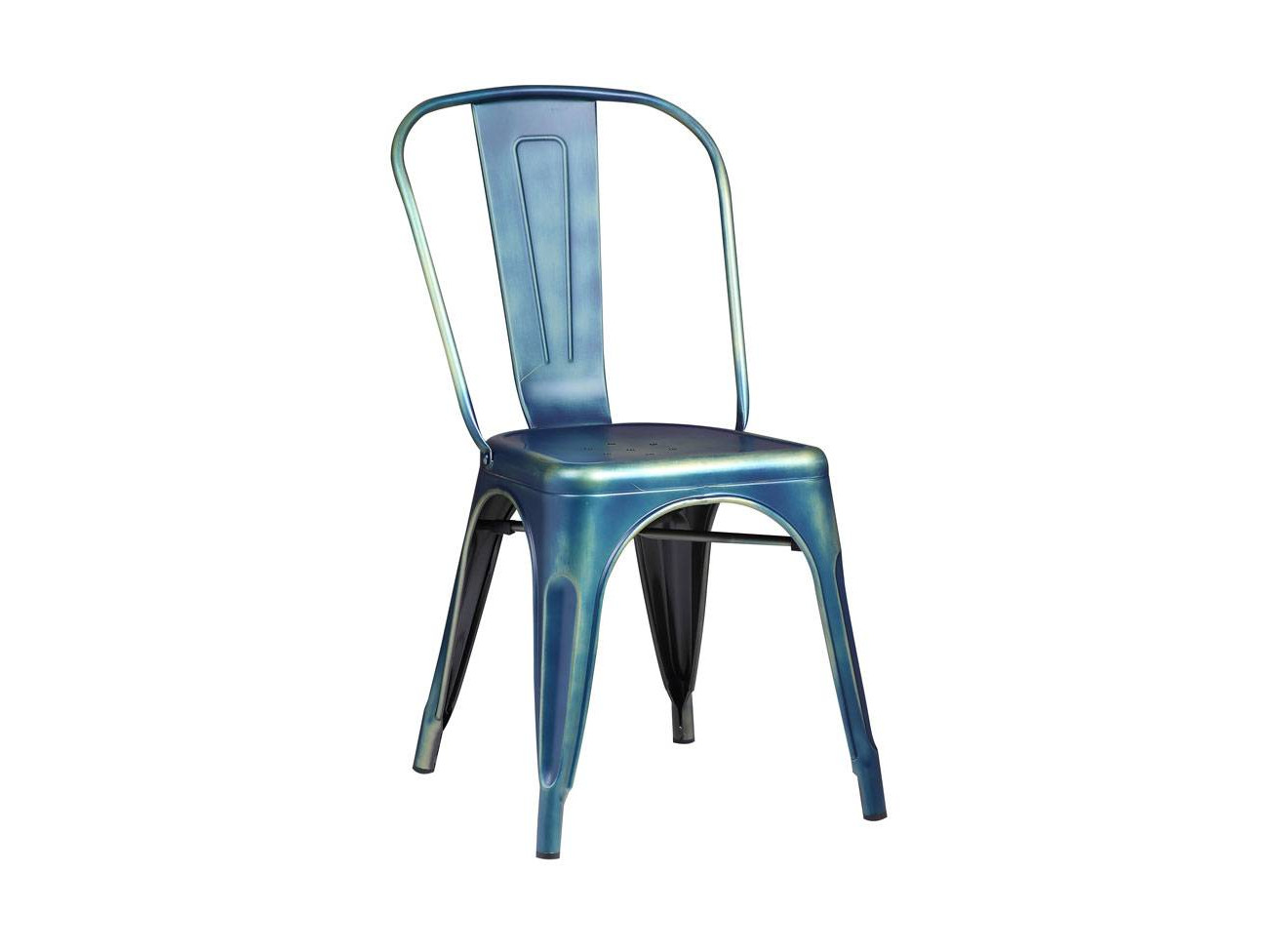 Стул Tolix Vintage Acquamarine Бежевый стул полубарный tolix wood со спинкой белый глянцевый