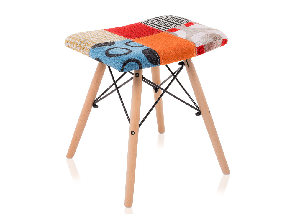 Ben Multicolor Стул деревянный Multicolor, Массив бука kvadro оранжевый стул деревянный оранжевый металл массив бука