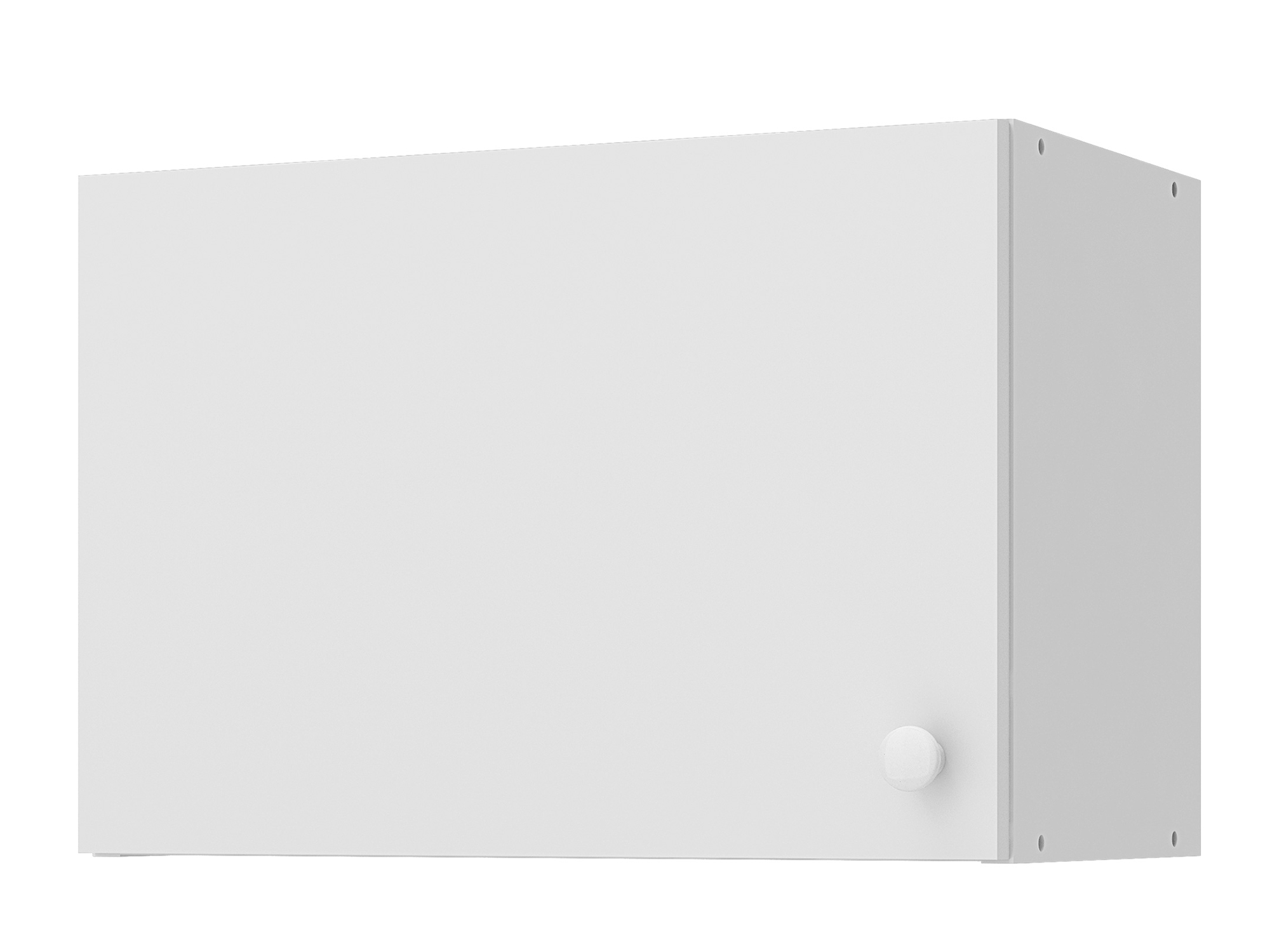 Шкаф навесной для вытяжки Бэлла, 50 см Белый, ЛДСП шкаф навесной для вытяжки 50 тортора металлик белый мдф лдсп