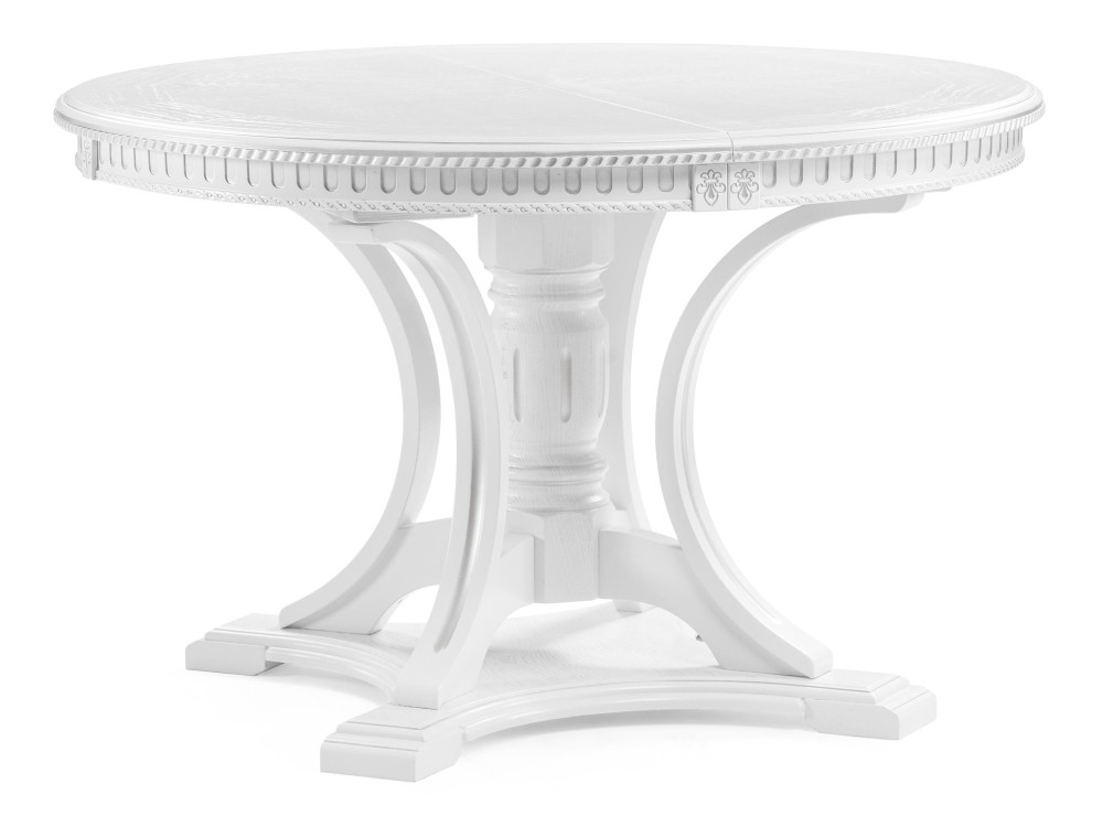 Нозеан белый / серебро Стол деревянный Белый, массив дерева арзон белый стол деревянный белый массив дерева