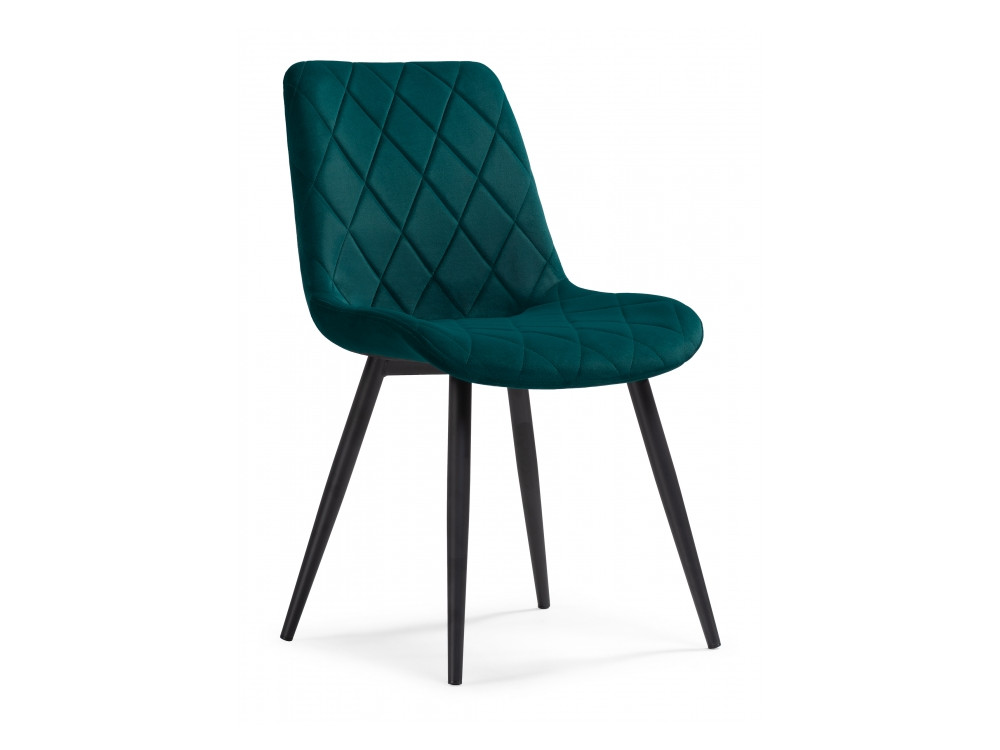 Fox black / green Стул Зеленый, Окрашенный металл fox black light blue стул голубой окрашенный металл