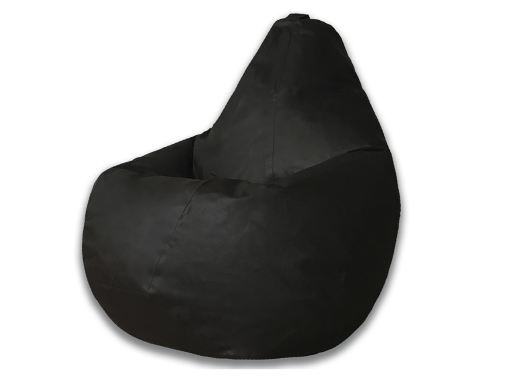 Кресло Мешок XL 125х85 MebelVia , Черный, Экокожа