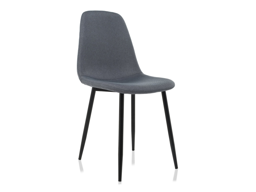 Lilu серый Стул Черный, Окрашенный металл стул kenner 148 серый опоры серые серый металл