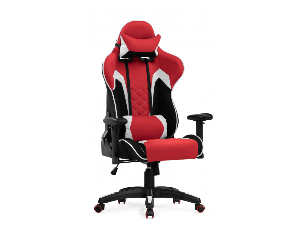 Prime черное / красное Компьютерное кресло Черный, красный sprut dark gray компьютерное кресло черный пластик